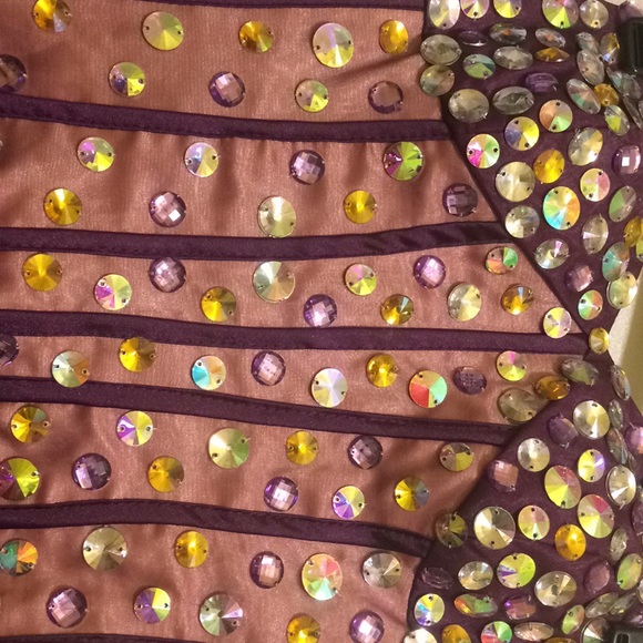 Beaded corset prom dress - Picture 5 of 8